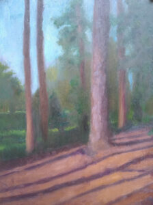 Take Me Away 6x8 inch oil painting on panel by Fine Artist Julie Dyer Holmes in Raleigh NC