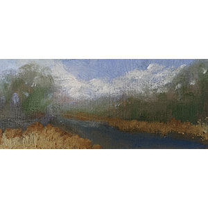 The-Joy-and-Struggle-of-Simplification-oil sketch by Fine Artist Julie Dyer Holmes