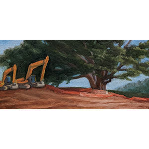 American-Canopy-oil painting on panel byJD-Holmes