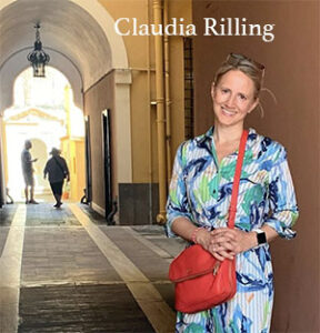 Amazing living woman artist Claudia Rilling