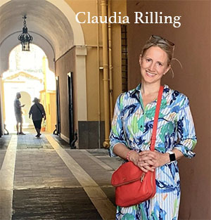 Amazing living woman artist Claudia Rilling