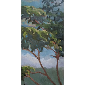 Ihearyou-6x12-inch-oil-painting-WP-Featured-image-format-by-Fine-Artist-Julie-Dyer-Holmes