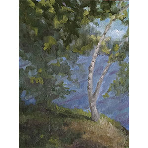 Out-of-the-Woods-9x12-oil-painting-on-panel-by-Julie-Dyer-Holmes