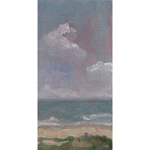 Red-Sky-at-Night-4by8-oil-painting-on-panel-by-Julie-Dyer-Holmes