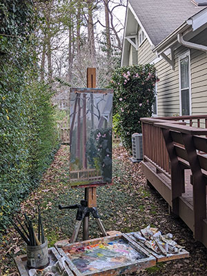 Outdoor-set-up-for-Camellias-and-curiosity