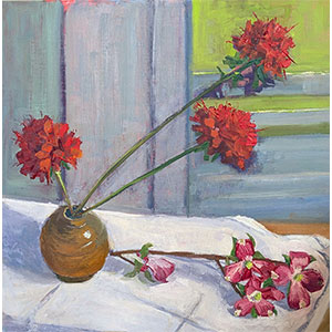 Rogue-Bloom-Bouquet-12x12-oil-painting-on-panel-by-JDHolmes