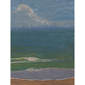 Summers Over 6x8 inch oil painting on panel by JDHolmes