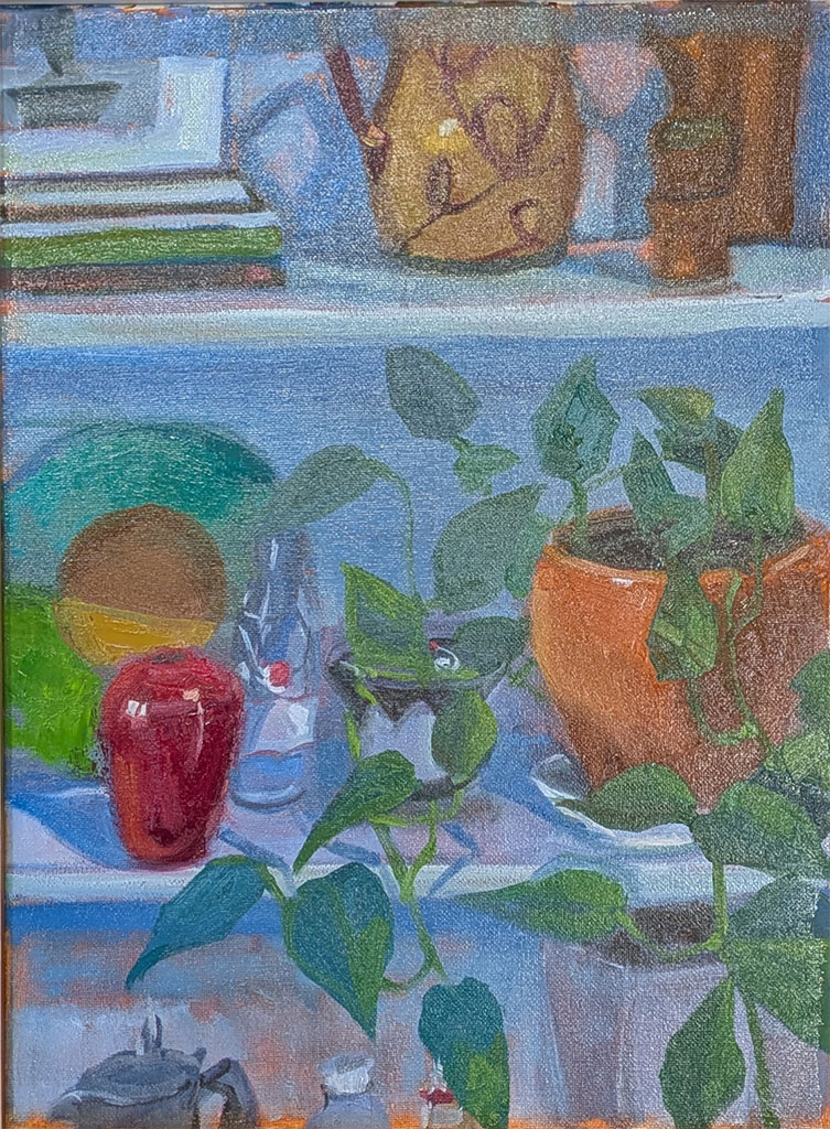 Best Kept Secret 12x16 inch oil painting on canvas by JDHolmes