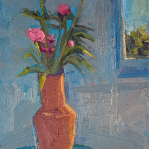 Crystal Blue Persuasion 6x8 inch oil painting on panel by JDHolmes