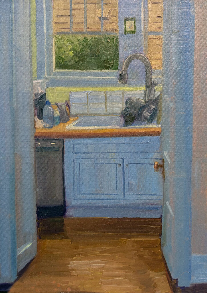 Oasis 12x16 oil painting on canvas by JDHolmes