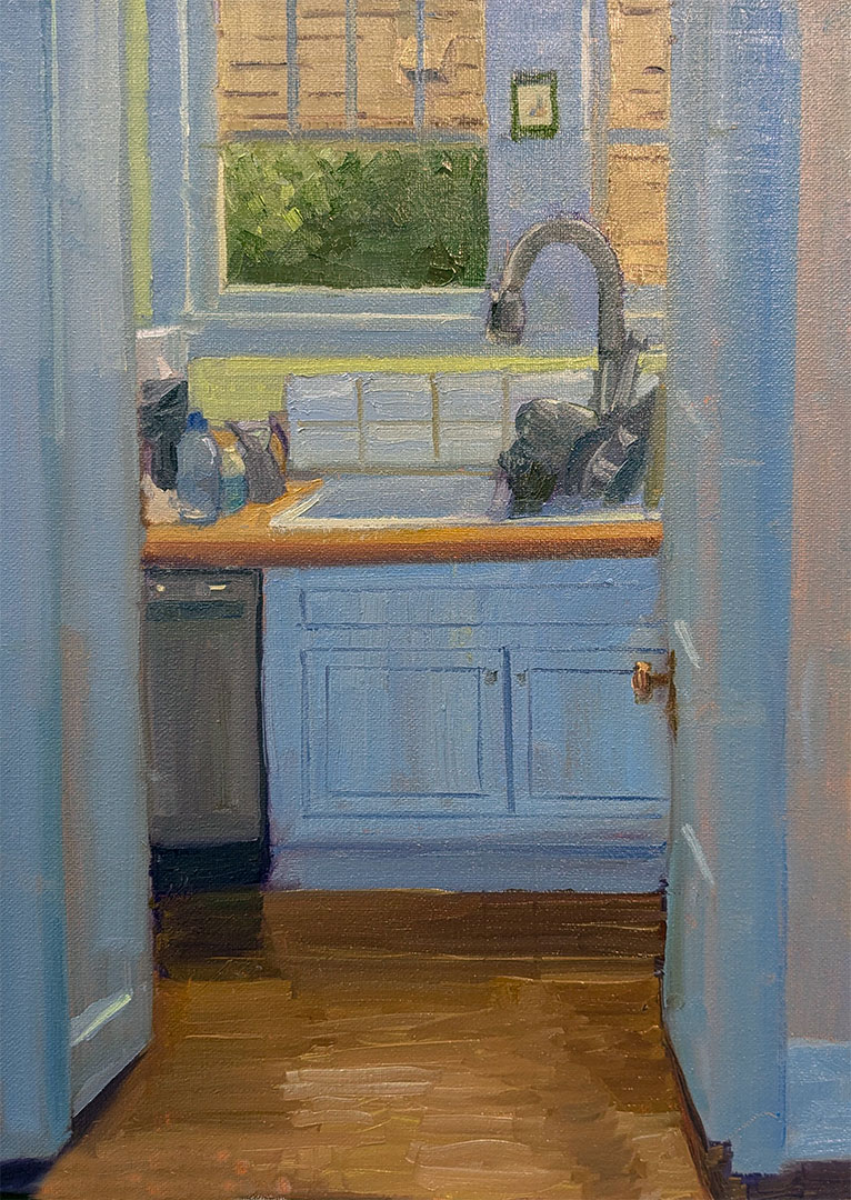 Oasis 12x16 oil painting on canvas by JDHolmes