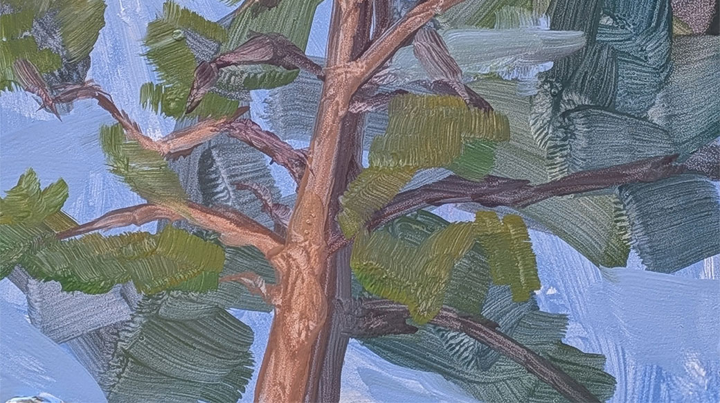 Look up 6x6 inch acrylic color sketch by JDHolmes