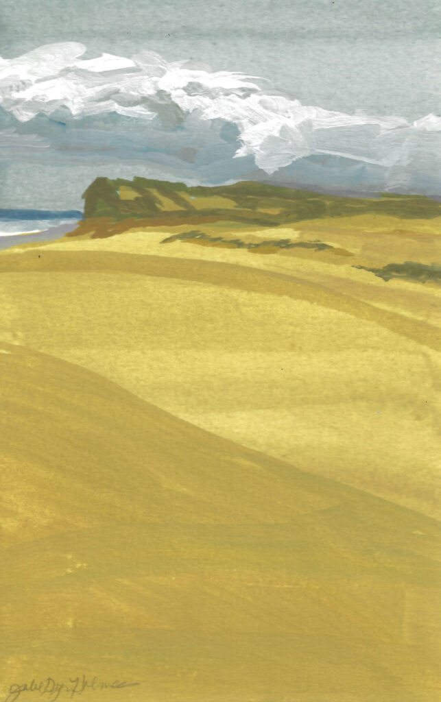 In Search of Serenity gouache painting by JDHolmes